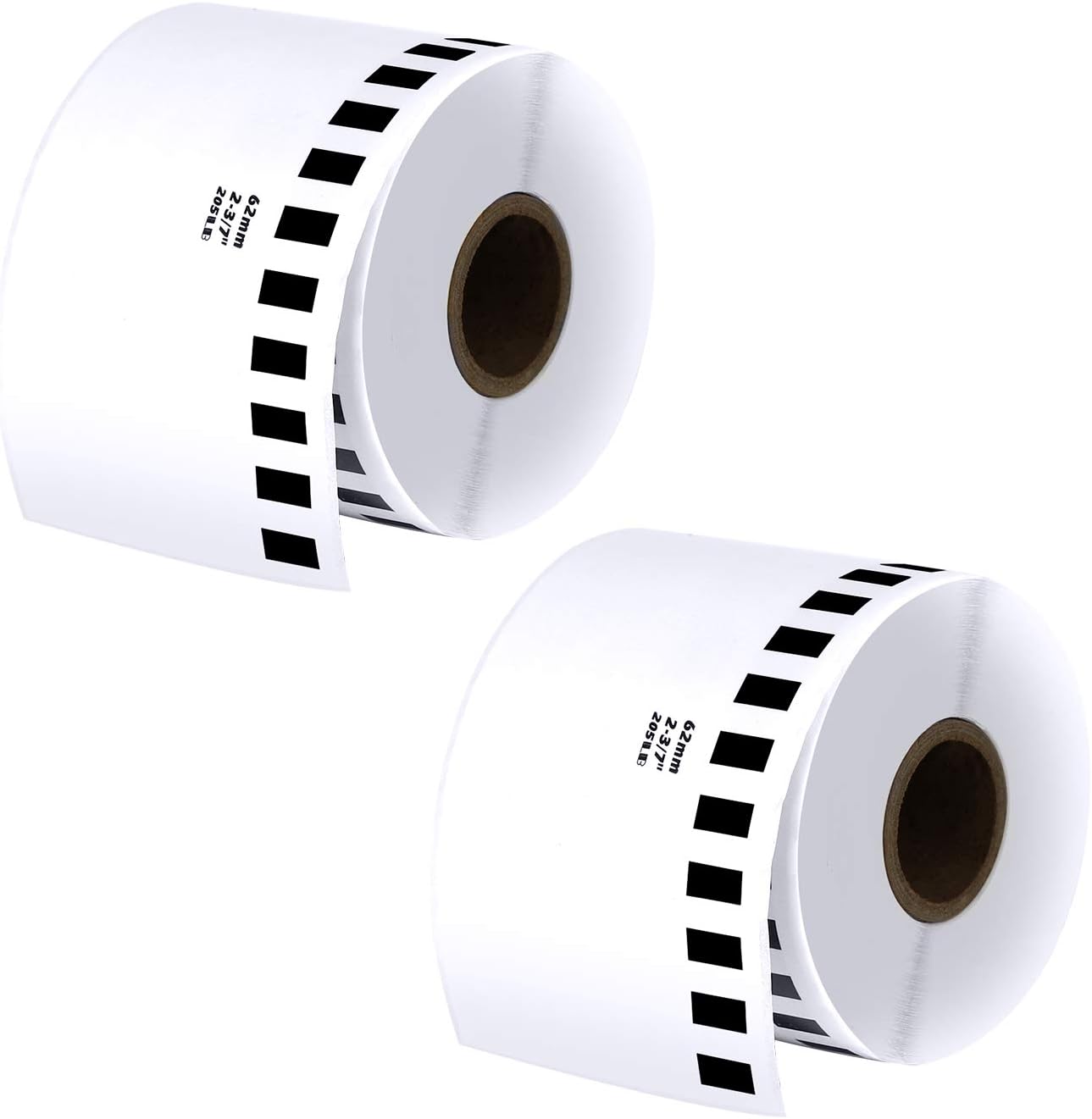 Batrical Continous-Form Labels 2 Rolls(2.4 Inch X100ft) : Office Products