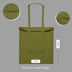 TOPDesign 12-Pack Economical 16"x15" Olive Green