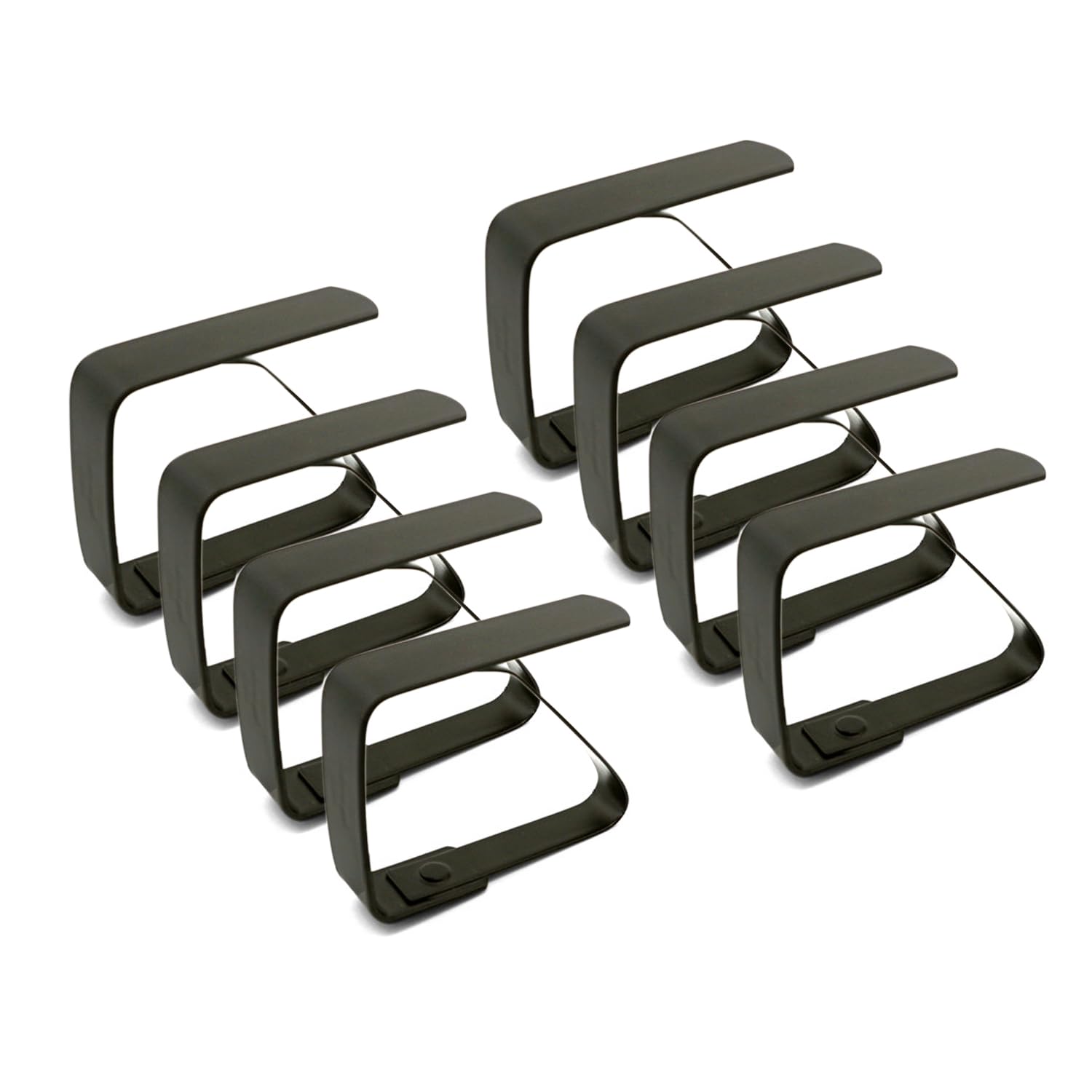 GVSAVY 8 Pieces Tablecloth Clips Set, Picnic Tablecloth Clips, Tablecloth Clips Stainless Steel, Thick Table Table Clips For Garden Table, Dining Room, Family Table