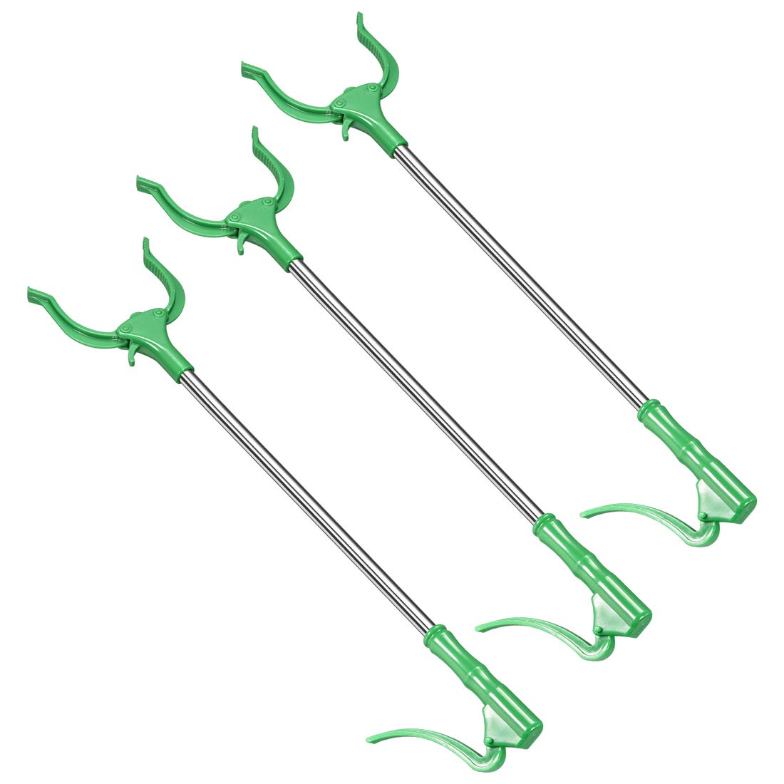 uxcell 33inch Grabber Reacher Gripper Tool Extender Claw Garbage Picker