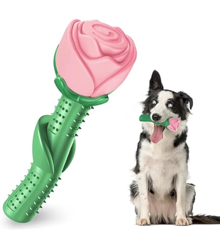 Amazon.com: TITA-DONG Stuffed Dog Toy Squeak Plush Rose Flower Puppies  Teething Toy, Squeaky Flower Shape Plush Dog Toy Bite Resistant Interactive  Cute Squeak Toy Soft Dog Chewing Toy Interactive Hunting Toy :