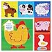 Professor Poplar's Barnyard Animals Stacking Puzzle Blocks, 9 Pieces