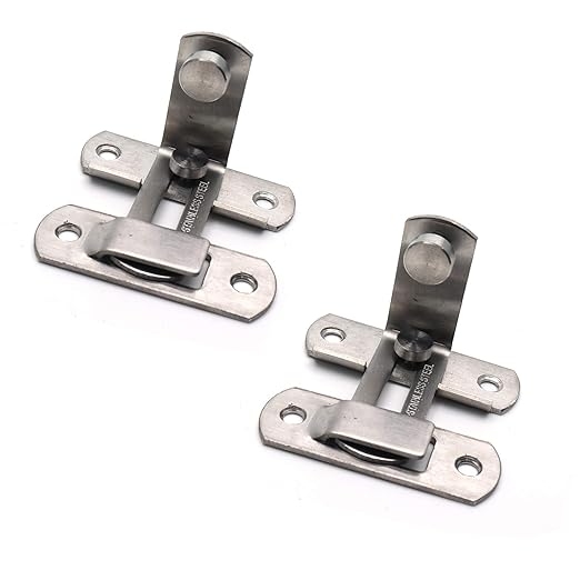 Rannb Right Angle Door Latch Hasp 90 Degree Buckles Curved