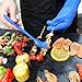 8 Piece Ultimate Smoker & BBQ Tool Set - Non-Stick Grill Mats, Grilling Gloves, Meat Shredder Claws, Basting Brush, and Tongs with Reusable Travel & Storage Case