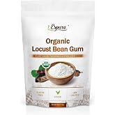 Espure Organic Locust Bean Gum Powder, USDA Certified Organic, Non-GMO, Vegan; 4oz