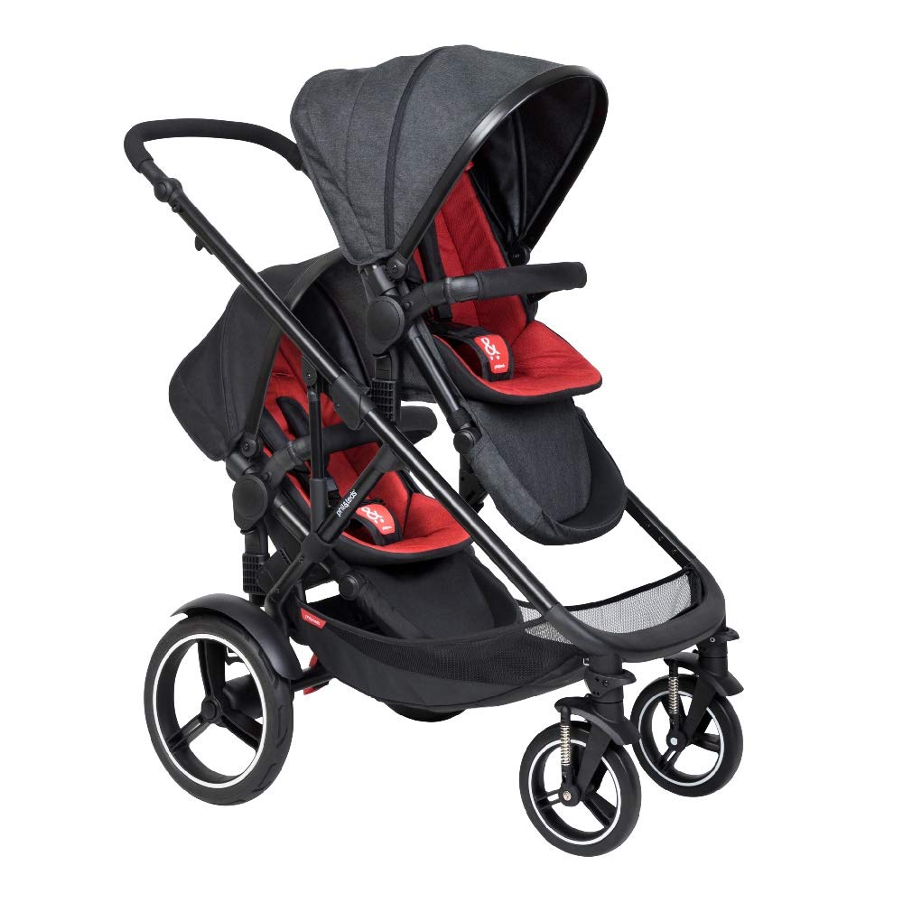 Phil & Teds Voyager Buggy with Doubles Kit (Chili)