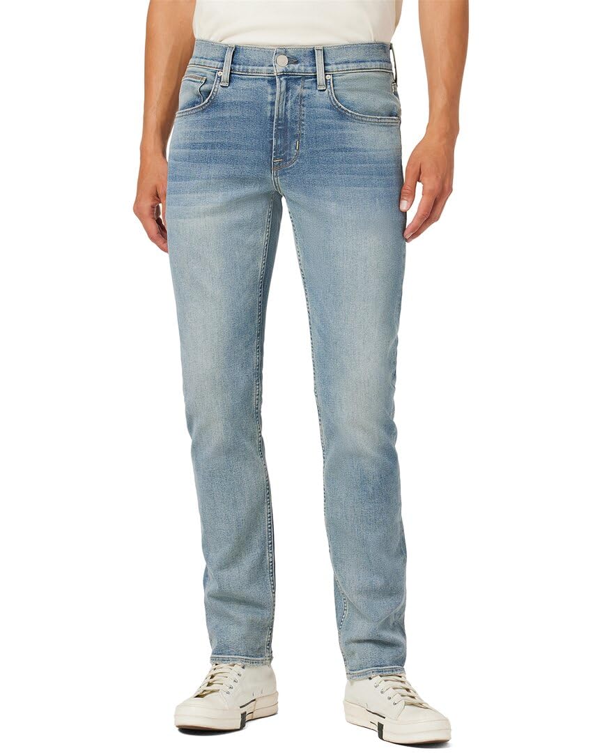 Hudson Jeans Men’s Byron Slim Fit Straight Leg Jean, Campus, 31W x 34L