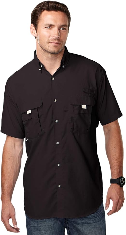 Big and Tall Nylon Fishing Shirts Fuller Cut with Longer