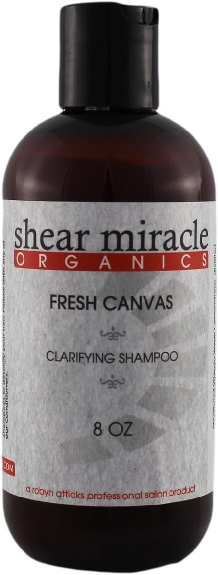 Fresh Canvas Shampoo (Detoxifying)- Vegan, Gluten Free, GMO Free, No Animal Testing.