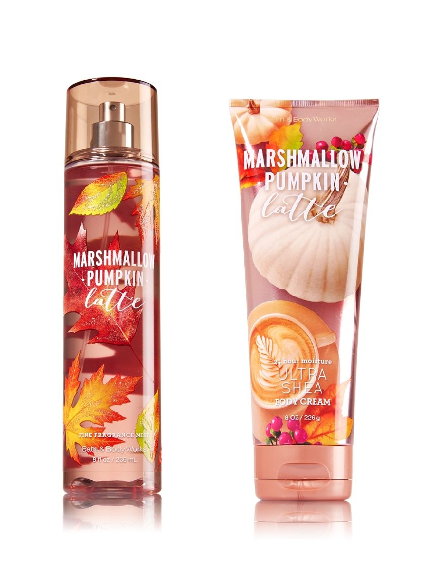 Bath & Body Works ~ Signature Collection ~ Marshmallow Pumpkin Latte ~ Gift Set ~ Fine Fragrance Mis