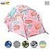 Chillbo CABBINS Camping Tent 2 Person Tent - Two Person Tent for Camping and Music Festivals- Camping Equipment & Tents for Camping - Best Two Man Tent and Camping Gear for Men Pink Leaf
