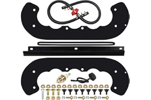 FULAIGE 99-9313 Snow Blower Paddles with 55-8760 Scraper 95-6151 Drive Belt Replaces 88-0771, 125-1128, 55-9251 for Toro CCR 2400, CCR 2450, CCR 2500, CCR 3000, CCR 3600, CCR 3650 Snowthrowers