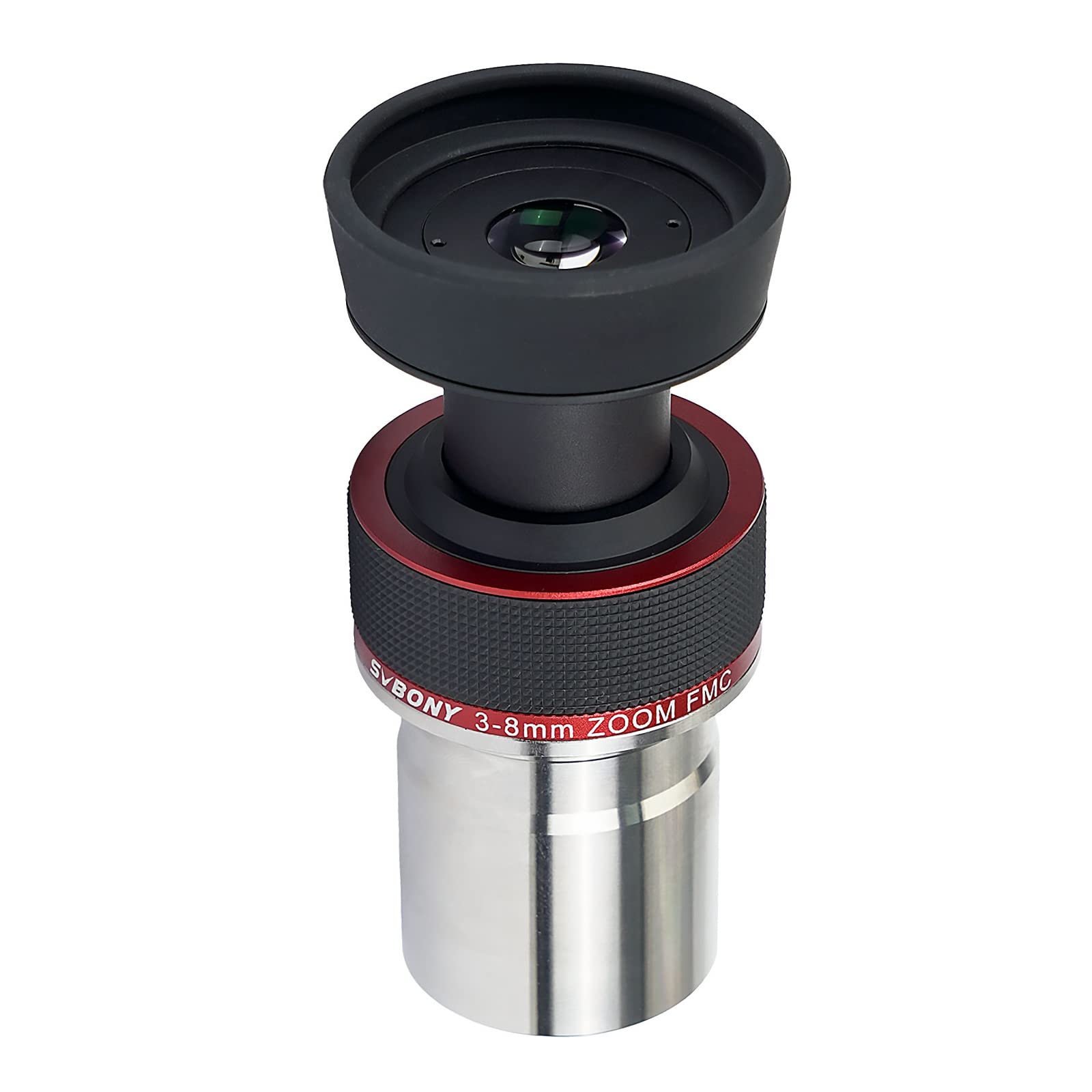 Svbony SV215 Zoom Eyepiece, Telescope Eyepiece 3-8mm, 1.25'' Parfocal 56° Constant AFOV, 6 Element 4 Groups FMC Lens, Telescope Accessories for High Magnification Lunar Planet Astronomy observation