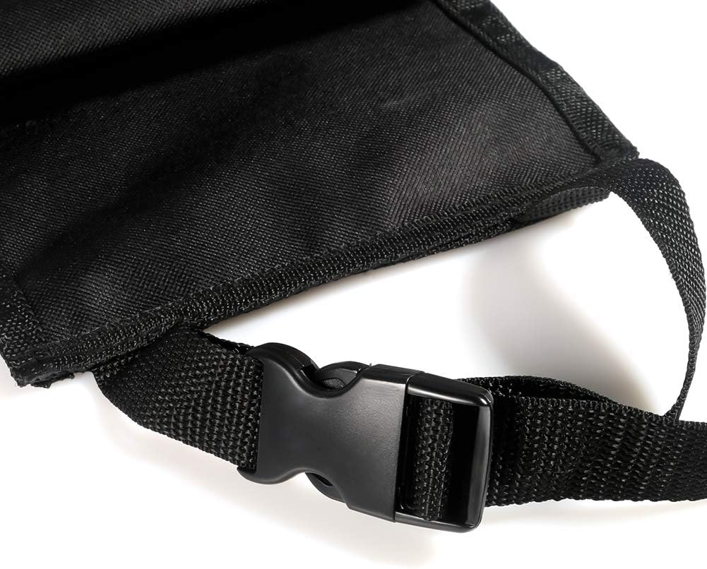 Aokin Car Seat Back Gun Rack Hunting Gun Sling Shotgun Rifle Gun Holsters Pistols Organizer with Pockets, Black: Sports & Outdoors