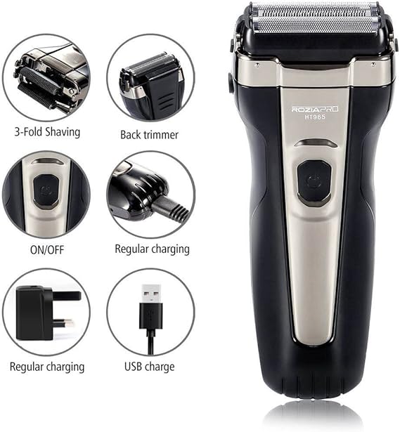 rozia pro shaver ht953