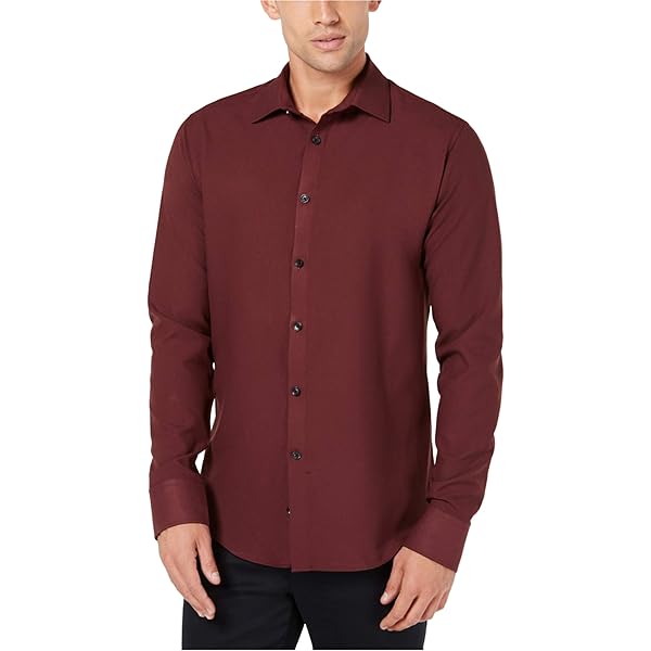 Amazon.com: Ryan Seacrest Distinction Mens Small Button Down Shirt Blue S :  Clothing, Shoes & Jewelry