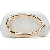 Jusavie Evening Clutch Purses Women PU Leather Evening Handbags Crossbody Clutch Purse Trendy Decoration Shoulder Bag Wedding