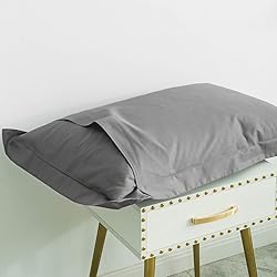SUSYBAO Grey Duvet Cover King 100% Cotton 3 Pcs Set