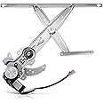 YHTAUTO Front Driver Side Power Window Regulator with 4-Pin Motor Assembly for Honda Accord 1998-2002 Coupe