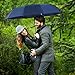 Clear Umbrella, Mirviory Transparent Bubble Dome Umbrella, Lightweight Easy Carrying Suitable For Women And Girls, Wedding Decoration Umbrella (blue)