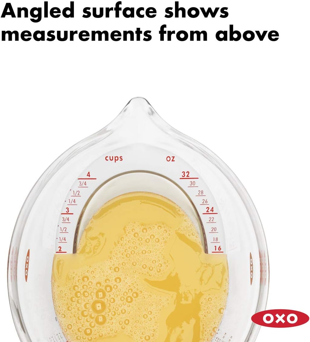 OXO Good Grips 3-Piece Angled Measuring Cup Set: Kitchen & Dining