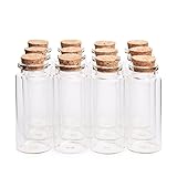 Danmu 30ml 1.18" x 2.75" Potion Bottles,Mini Glass