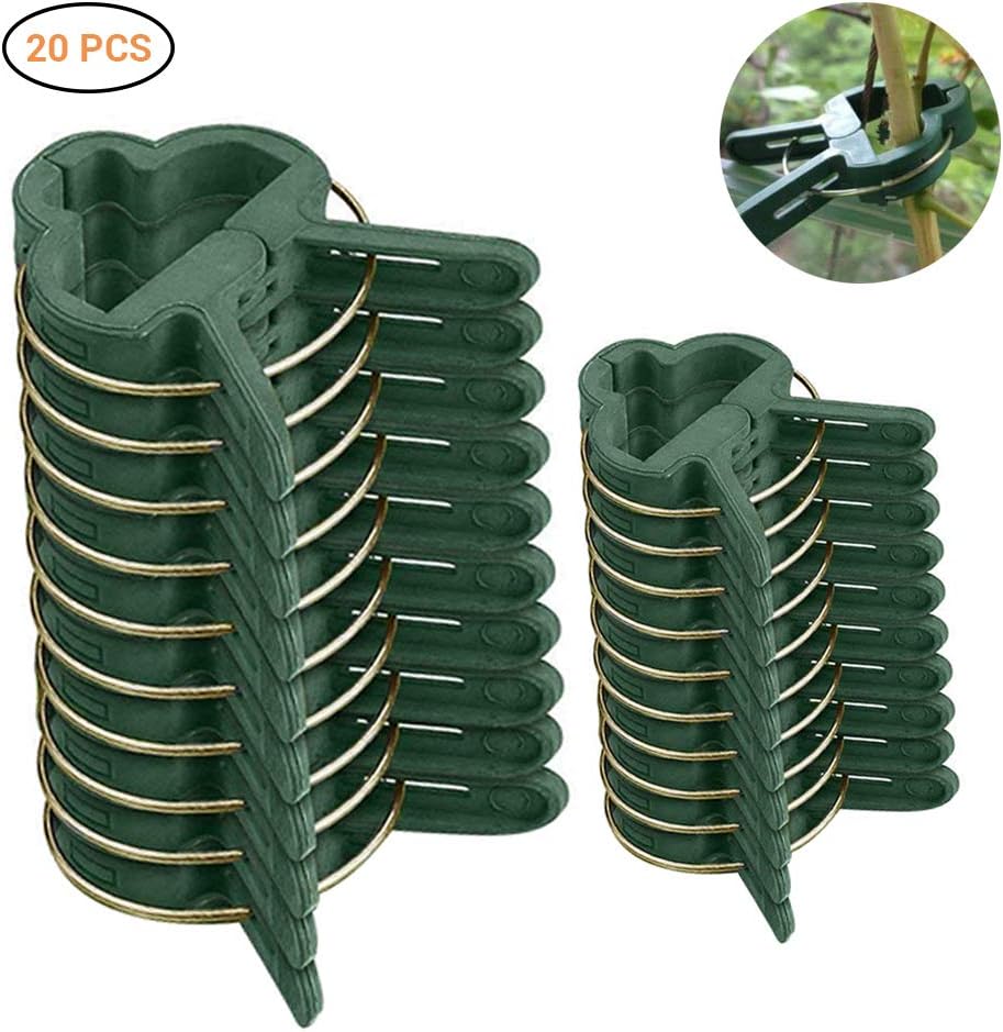 100x Pflanzenbinder 23cm - Gartenclips Für Tomaten, Gurken Und Rankpflanzen