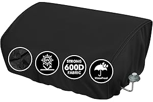 Heavy Duty 600D Grill Cover Fits for Blackstone 22" Griddle with Hood Cover - Water Resistant Flat Top Gas Grill Cover - Excl