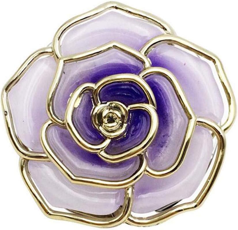 Grimbatol Rose Shaped Folding Handbag Purse Hanger Hook Foldable Table Purse Women Handbag Holder Hanger Hook by TheBigThumb