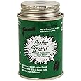 Leather Luster Hi Gloss Brilliant Patent Leather Finish w/Applicator 4oz - BLACK