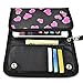 Caseen CS-80556 Wristlet Wallet Case - Pink Hearts