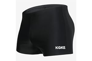 K898 Men's Square Leg Swimming Jammer Shorts UPF50+,Men Swimsuit Swim Jammers Fabric Shape Retention