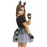 Fun World Forest Friends Tutu Costume Kit (Raccoon), Standard