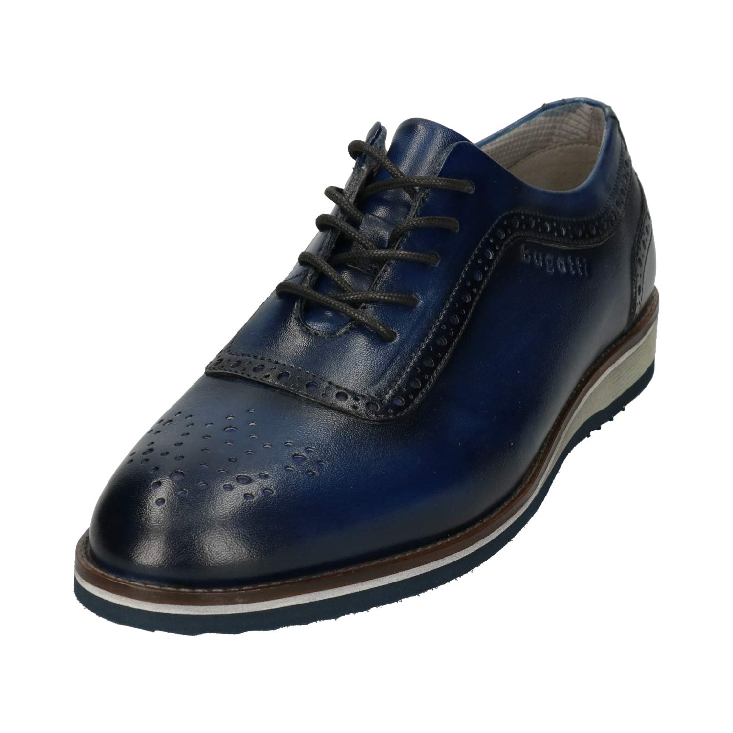 Buy Bugatti Men Blue Formal Laceup Shoes at Amazon.in Buy Bugatti Men Blue Formal Laceup Shoes at Amazon.in