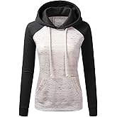 DOUBLJU Basic Lightweight Pullover Sweater Top Essential Comfy Casual Hoodie Sweatshirt for Womens Clothes with Plus Size