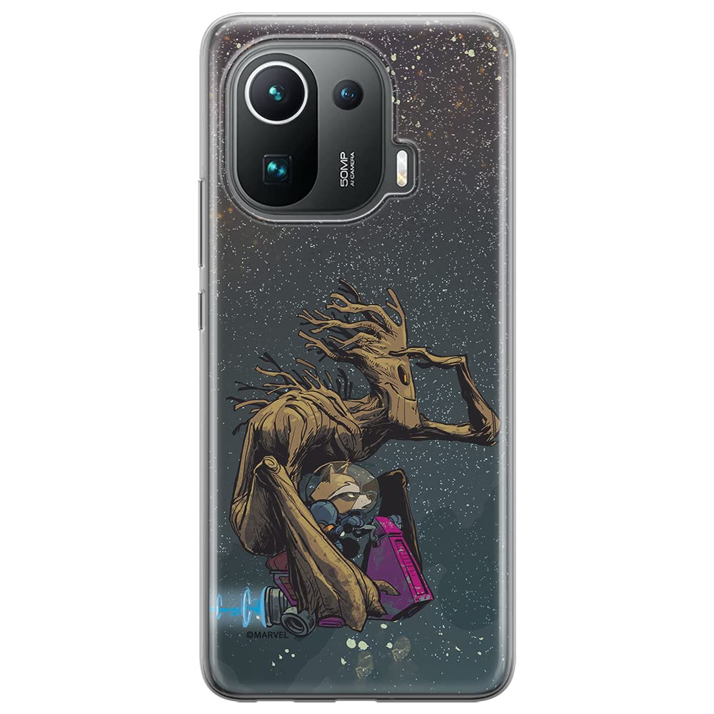 ERT GROUP mobile phone case for Xiaomi MI 11 PRO original and officially Licensed Marvel pattern Guardians of the Galaxy 004 optimally adapted to the shape of the mobile phone, case made of TPU