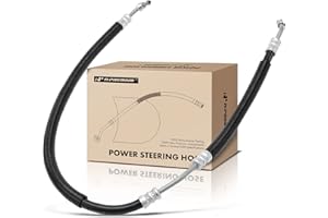 A-Premium Power Steering Pressure Hose Line Assembly Compatible with Jeep Wrangler 2007 2008 2009 2010 2011, 3.8L, with O-ring, Pump To Gear/Rack Pinion