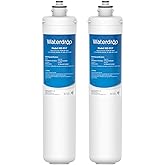 Waterdrop H-104 Replacement for Everpure H-104, EV961211, EF-3000, PBS-400, OW200L, 6TO-BW, MR-100, MR-225, EV9262-71, EF9857-00, 0.5 Micron, 19000 Gallons, Pack of 2
