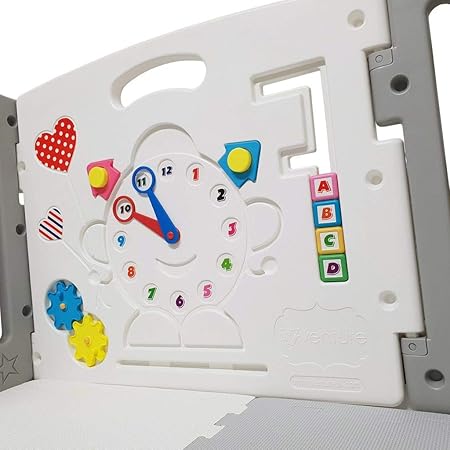 venture all stars playpen grey