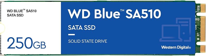 SanDisk WD Blue SA510 250GB M.2 SATA SSD up to 555 MB/s with Acronis
