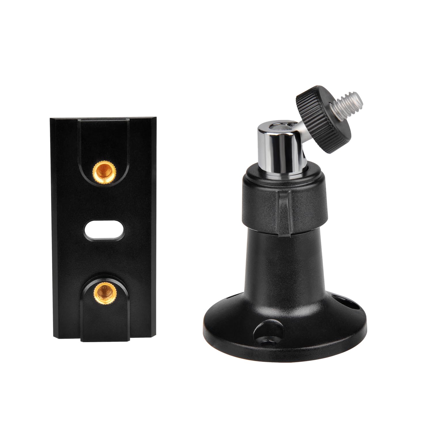 VIEWZONE Wall Mount Bracket for Spotlight Cam Plus and Sotlight Cam Pro, Adjustable Mounting Bracket Camera Holder, Replacement Bracket for Security Camera,1-Pack, Black