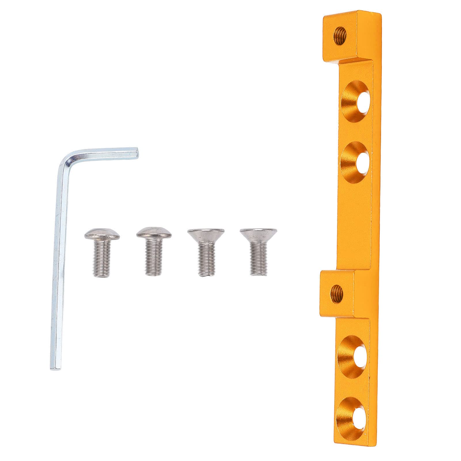 Bicycle Bottle Cage Bicycle Bottle Cage Four Holes Adjuster Hole Position Adjustment Fixed Frame Regulator (Four Holes Golden)