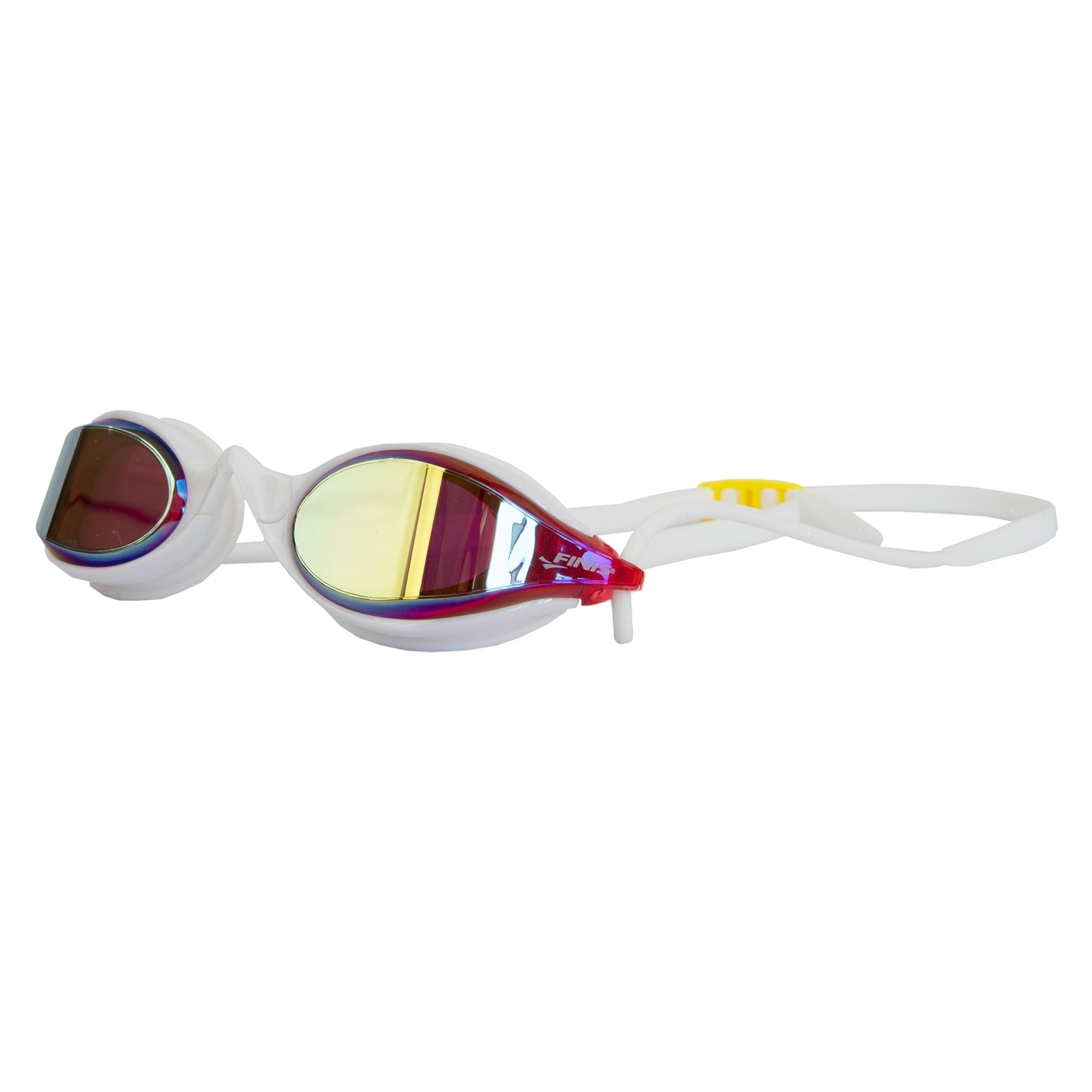 FINIS Circuit2 Goggle Red-Yellow Mirror
