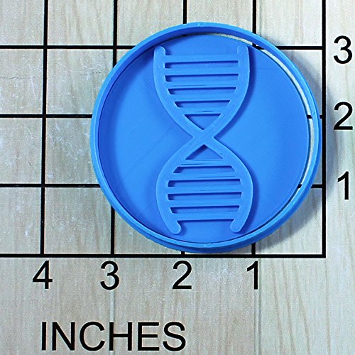 DNA Double Helix Fondant Cookie Cutter and Stamp #1533
