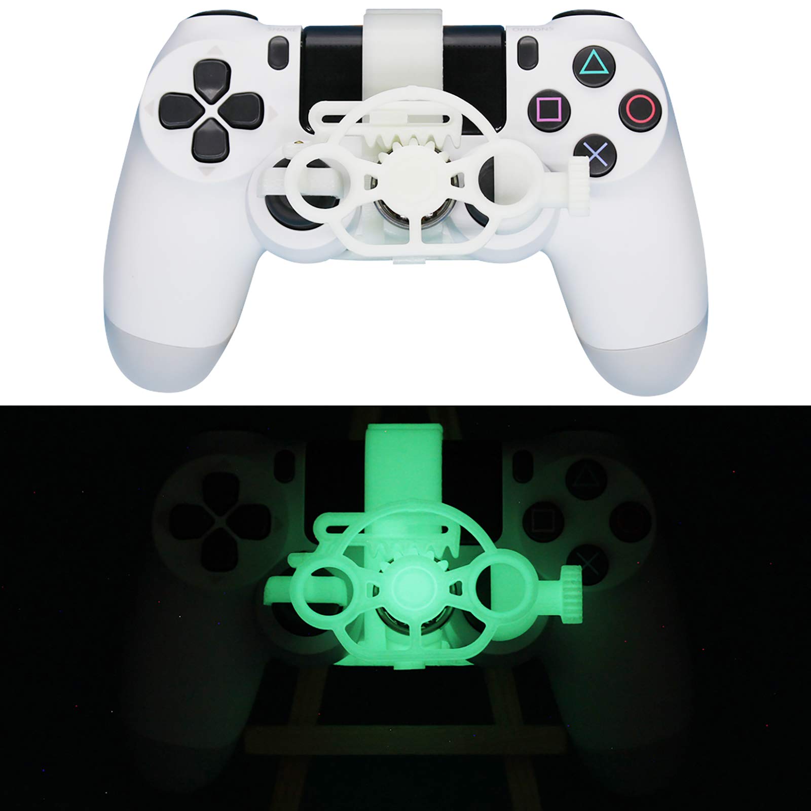 LICHIFIT PS4 Game Controller Mini Steering Wheel Replacement for Sony PS4 Racing Game Accessories