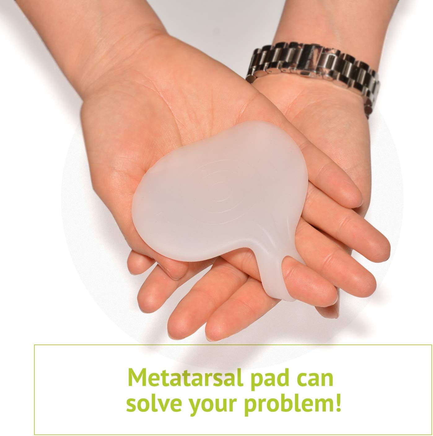 Metatarsal Pads Ball of Foot Cushions - Soft Gel Ball of Foot Pads - Mortons Neuroma Callus Metatarsal Foot Pain Relief Bunion Forefoot Cushioning Relief Women - 2 Pairs: Health & Personal Care