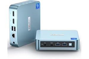 PELADN N95 Mini PC, Intel 12th Gen Alder Lake- N95(up to 3.4GHz), 16GB DDR4 3200Mhz RAM 512GB M.2 PCIe SSD, Desktop Computer Support 4K Dual Display/USB3.2/WiFi 5/BT4.2