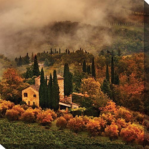 West of the Wind 78830-24 "Volpaia Villa" Canvas Art