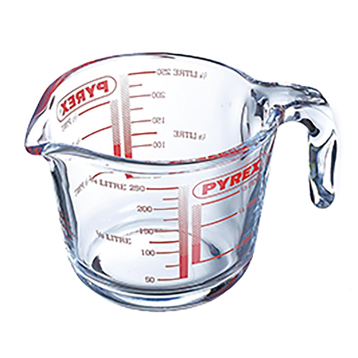 Kitchen Craft 250 ml Measuring Jug, Glass, Transparent, 9 x 12 x 16 cm