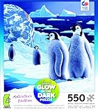 Schimmel Glow in The Dark Antarctica's Children 550 Piece Jigsaw Puzzle
